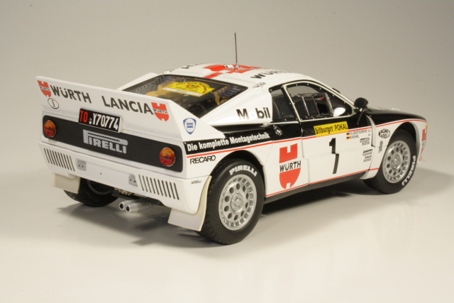 Lancia Rally 037, 1st. Germany 1983 "WÜRTH", W.Rohrl, no.1